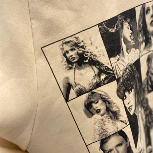 TAYLOR SWIFT OFficial 2023 the eras tour BEIGE HOODie - Picture 9 of 13